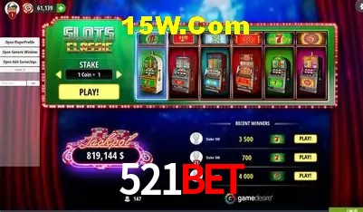521Bet - cassino ao vivo